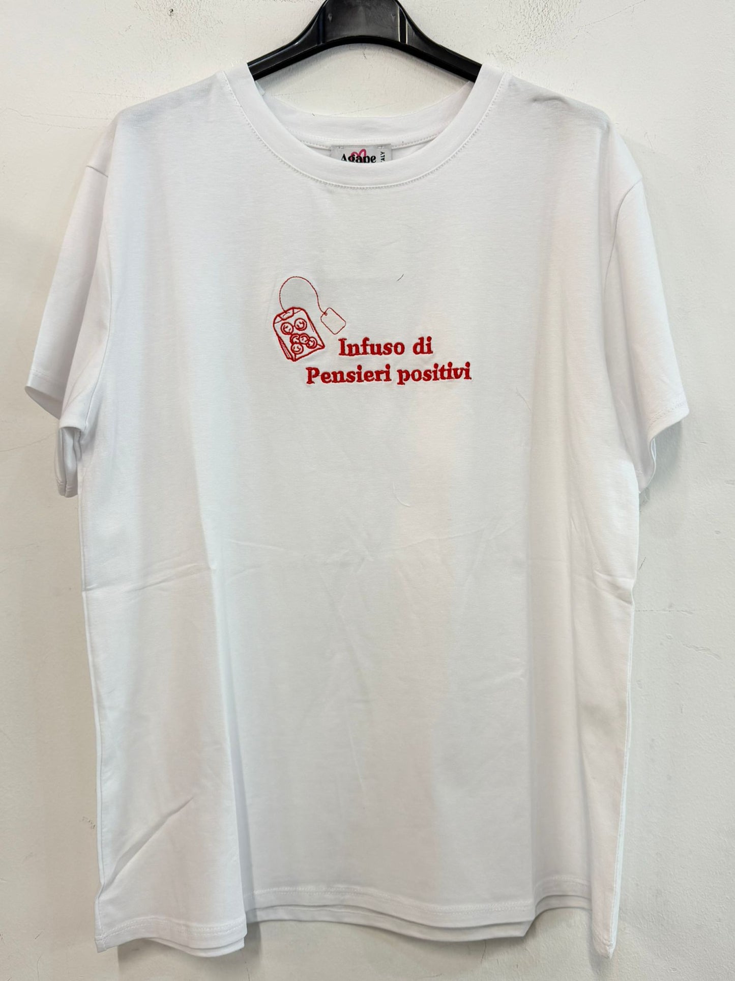 T-SHIRT "INFUSO DI PENSIERI POSITIVI"