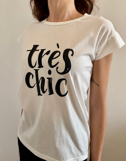 T-SHIRT TRES CHIC - Paprika