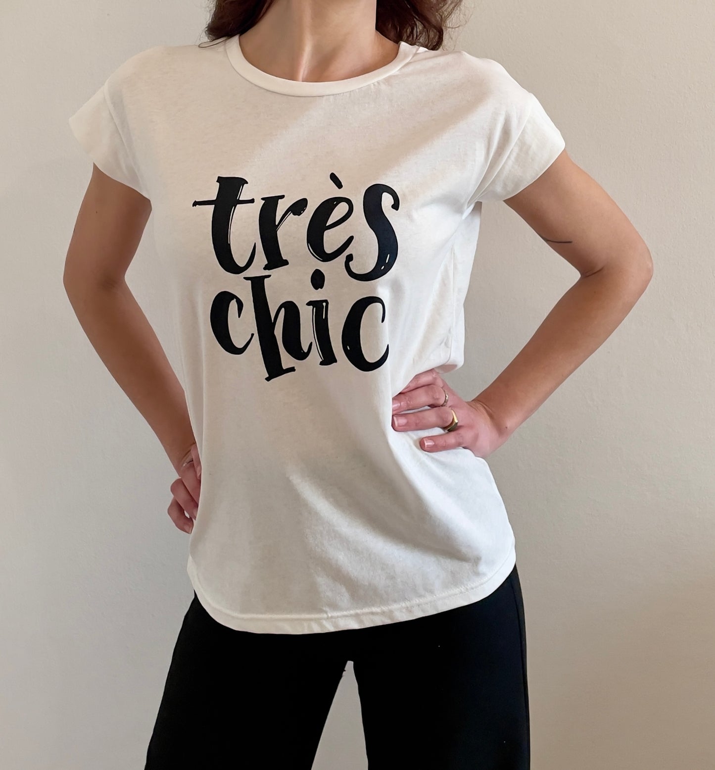T-SHIRT TRES CHIC - Paprika