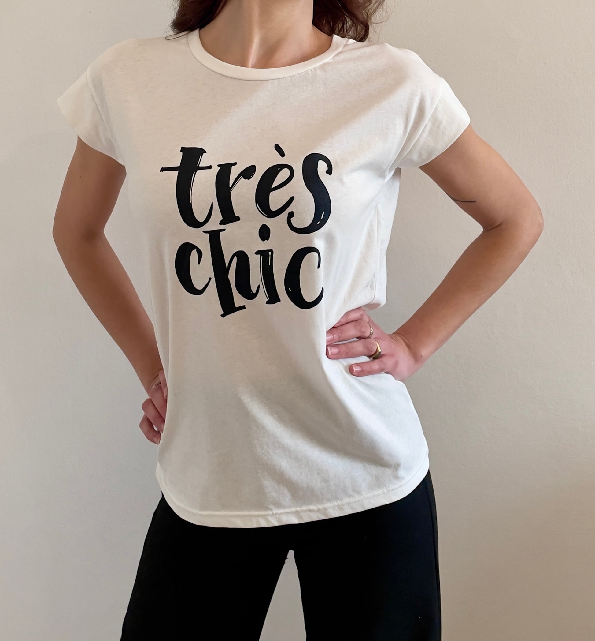 T-SHIRT TRES CHIC - Paprika