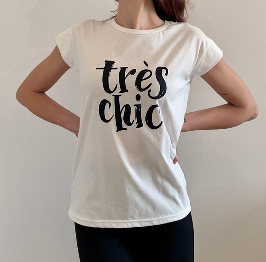 T-SHIRT TRES CHIC - Paprika