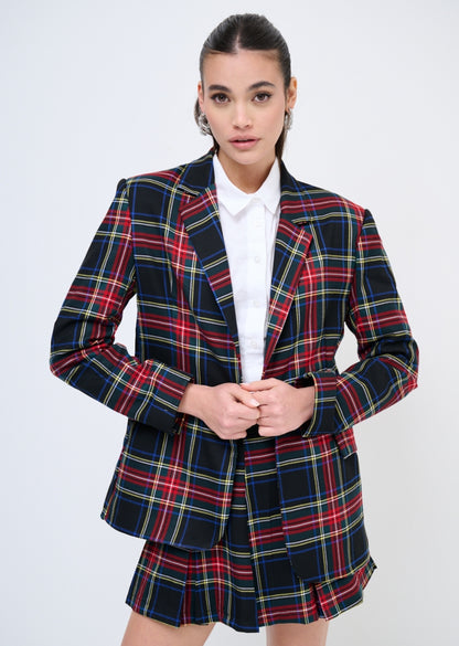 GIACCA TARTAN