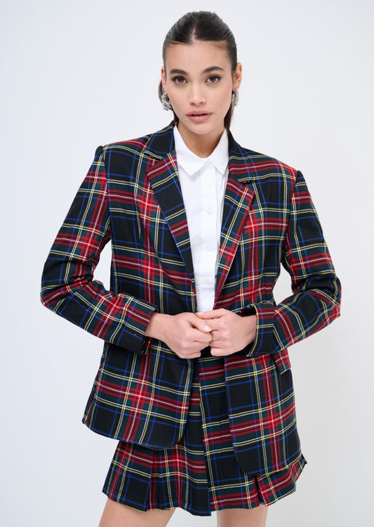 GIACCA TARTAN