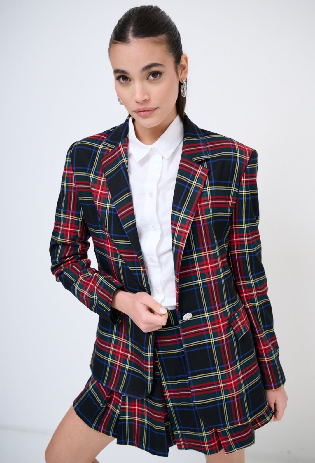 GIACCA TARTAN