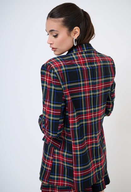 GIACCA TARTAN