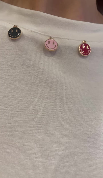 T-SHIRT COLLANA A SMILE