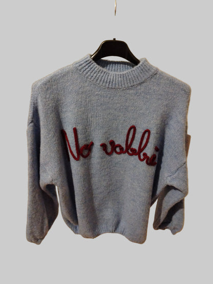 MAGLIONE "NO VABBÈ"