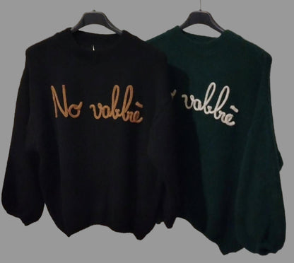 MAGLIONE "NO VABBÈ"